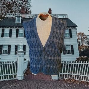 Blue/ Gray Sweater Vest